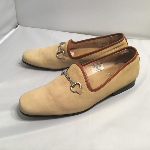 F.NEBULONI.MEN’S LEATHER MOCCASINS HORSEBIT SHOES SIZE 40 =10.5 USA - Picture 3 of 8